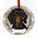 Dachshund Ceramic Ornament